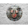 Metal Wall Sign drum kit (Metal Wall Art) classic