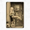 Enseigne murale DOLLY PARTON - Vintage Retro - Mancave - Décoration murale - Enseigne publicitaire -