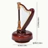 Music Box (speeldoos / muziekdoosje ) HARP