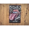 Wandschild ROLLING STONES „Houston 2024“ Vintage Retro – Mancave – Wanddekoration – Werbeschild