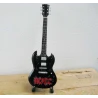 Miniaturgitarre Gibson SG - ACDC - TRIBUTE