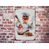 Wandschild Metallwandschild SWEDISH CHEF - "Muppets" - Mancave - Wanddekoration -