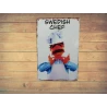 Wandbord Metalen Wandbord SWEDISH CHEF  - "Muppets" - Mancave - Wand Decoratie - Metalen bord