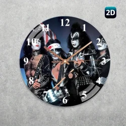 Horloge (digit) avec plaque...
