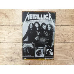 Wandschild METALLICA "Metal...