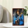 Wandbord  BOB MARLEY 'Painting Art' - Vintage Retro - Mancave - Wand Decoratie - Reclame Bord - Metalen bord