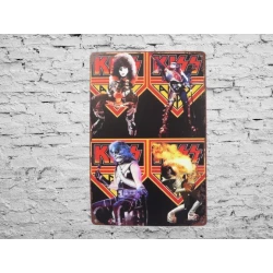 Wandschild KISS '80' -...