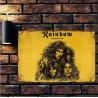 Wandbord RAINBOW "Long Live Rock 'n Roll"  - Vintage Retro - Mancave - Wand Decoratie - Reclame Bord - Metalen bord