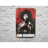 Metalen Wandbord Jimi Hendrix Vintage