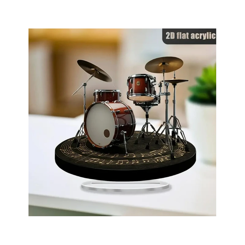 Fiberglas/acryl Rockstar 2D Drumstel