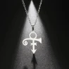 Collier avec pendentif PRINCE (symbole de l'amour) sur chaîne (argent)