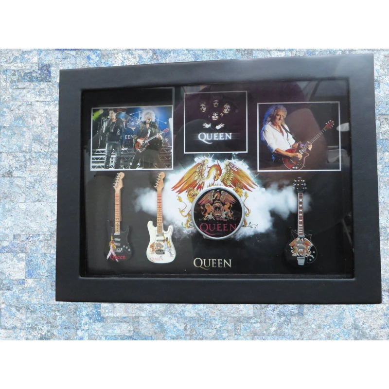 BLACKBOX MAX 3D-Gemälde mit Gitarren QUEEN - Großes Modell -