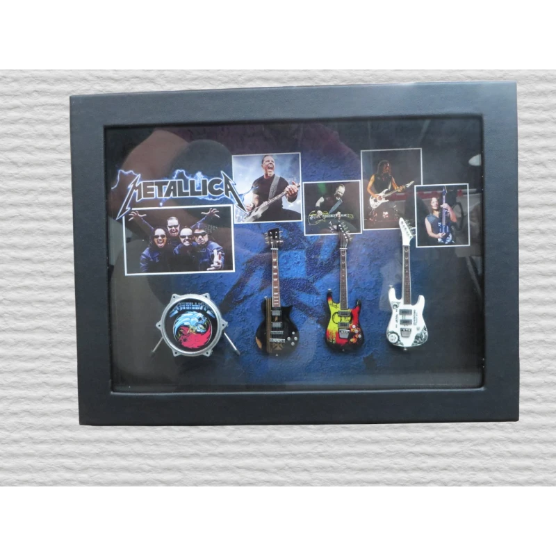 BLACKBOX MAX 3D-Gemälde mit Gitarren METALLICA - Großes Modell -