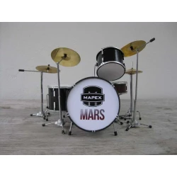 Drumstel MAPEX pro Mars double floor (handgeschilderd)