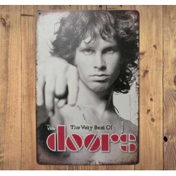 Wandbord  The DOORS 'the very best of'- Vintage Retro - Mancave - Wand Decoratie - Reclame Bord - Metalen bord