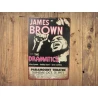 Metalen wand bord James Brown 'Paramount Theatre 1971"