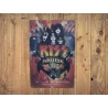 Wandbord  KISS "The Kruise II" 2012 met handtekeningen Vintage Retro - Mancave - Wand Decoratie - Reclame Bord - Metalen bord