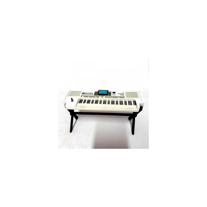 Miniatuur digitaal keyboard KORG  (wit) met standaard