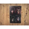 Wandbord  KISS 'Solo Albums 1978'  Vintage Retro - Mancave - Wand Decoratie - Reclame Bord - Metalen bord
