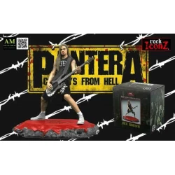 Rock action figure  Rex Brown PANTERA origineel van Knucklebonz Inc. (nieuw in doos)