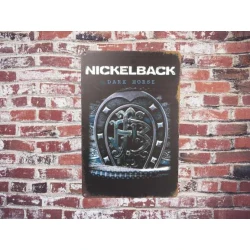 Wandbord NICKELBACK "Dark Horse" - Vintage Retro - Mancave - Wand Decoratie - Reclame Bord - Metalen bord