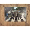 Wandbord THE BEATLES  "Abbey Road" - Vintage Retro - Mancave - Wand Decoratie - Reclame Bord - Metalen bord
