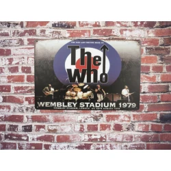 Enseigne murale THE WHO...