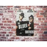 Wandschild THE BLUES BROTHER Vintage Retro - Mancave - Wanddekoration - Werbeschild - Metallschild