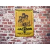 Metal Wall Sign THE JACKSON 5 "Tulsa 18 Aug 1971" - Vintage Retro - Mancave - Wall Decoration - Advertising Sign - Metal sign