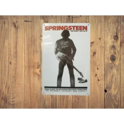 Wandbord Bruce Springsteen "The Boss"  - Vintage Retro - Mancave - Wand Decoratie - Reclame Bord - Metalen bord