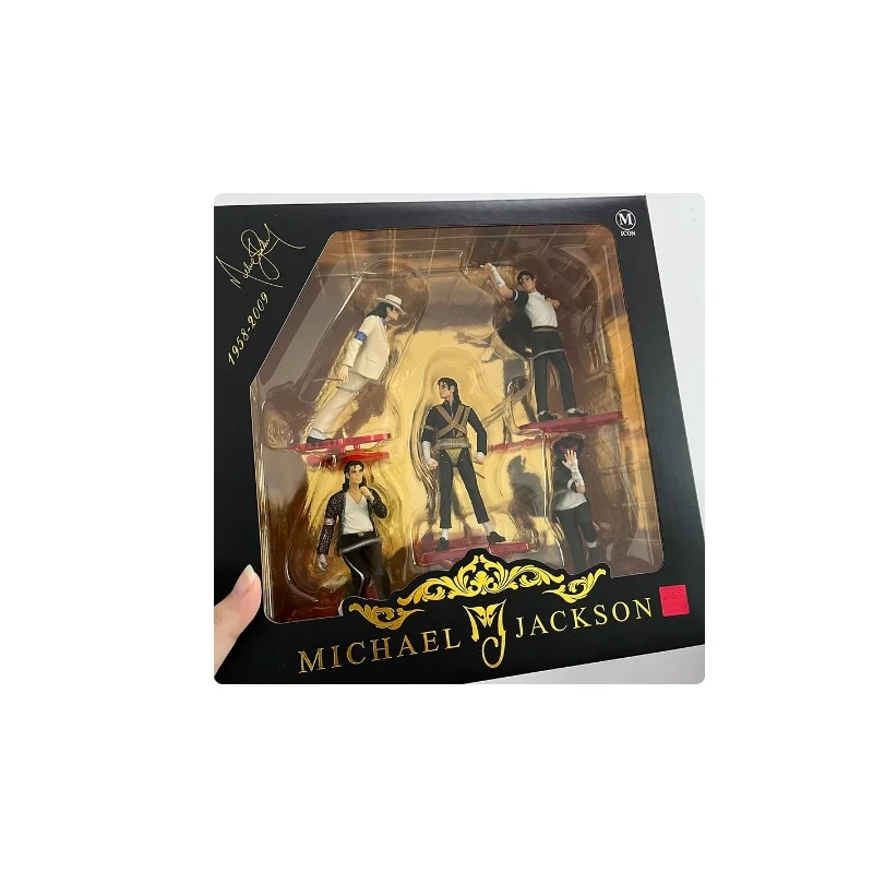 Action figure Michael Jackson Set of 5 figures in gift packaging!