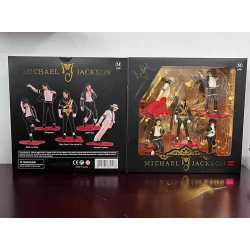 Action figure Michael Jackson Set of 5 figures in gift packaging!