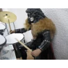 Rock-Actionfigur Eric Carr – KISS – mit EINZIGARTIGEM Schlagzeug (der Fuchs) McFarlane SELTEN!