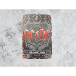 Wall sign ACDC 'Black Ice'...