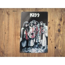 Enseigne murale KISS -...