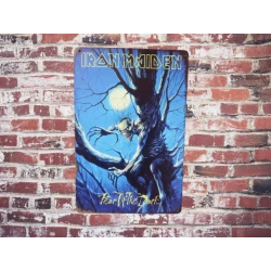 Wall sign IRON MAIDEN -...