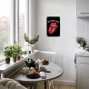 Wandschild THE ROLLING STONES  - Vintage Retro - Mancave - Wanddekoration - Werbeschild - Metallschild