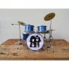 Drum kit Kiss Dynasty 1979 UNIQUE copy!!! - Luxe model -