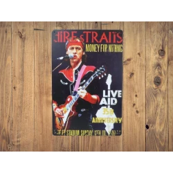 Wandbord DIRE STRAITS money...