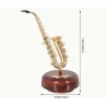 Boîte à musique (boîte à musique) saxophone