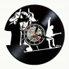 LP clock  / vinyl wall clock ACDC