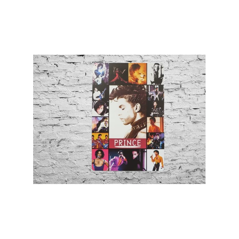 Wandbord PRINCE "The hits" Vintage Retro - Mancave - Wand Decoratie - Reclame Bord - Metalen bord
