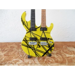 Gitaar Eddie Van Halen Kramer Double neck „Stripe Yellow“