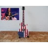 Miniaturgitarre Gibson Miniature Guitar Joe Perry Aerosmith American Flag