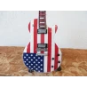 Miniatuur gitaar Gibson Miniature Guitar Joe Perry Aerosmith American Flag